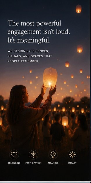 Gatherlight manifesto panel 02 — Meaningful