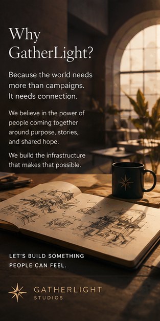 Gatherlight manifesto panel 08 — Why Gatherlight